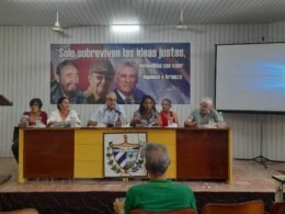 Dirigente comunista Yumil Rodríguez Fernández